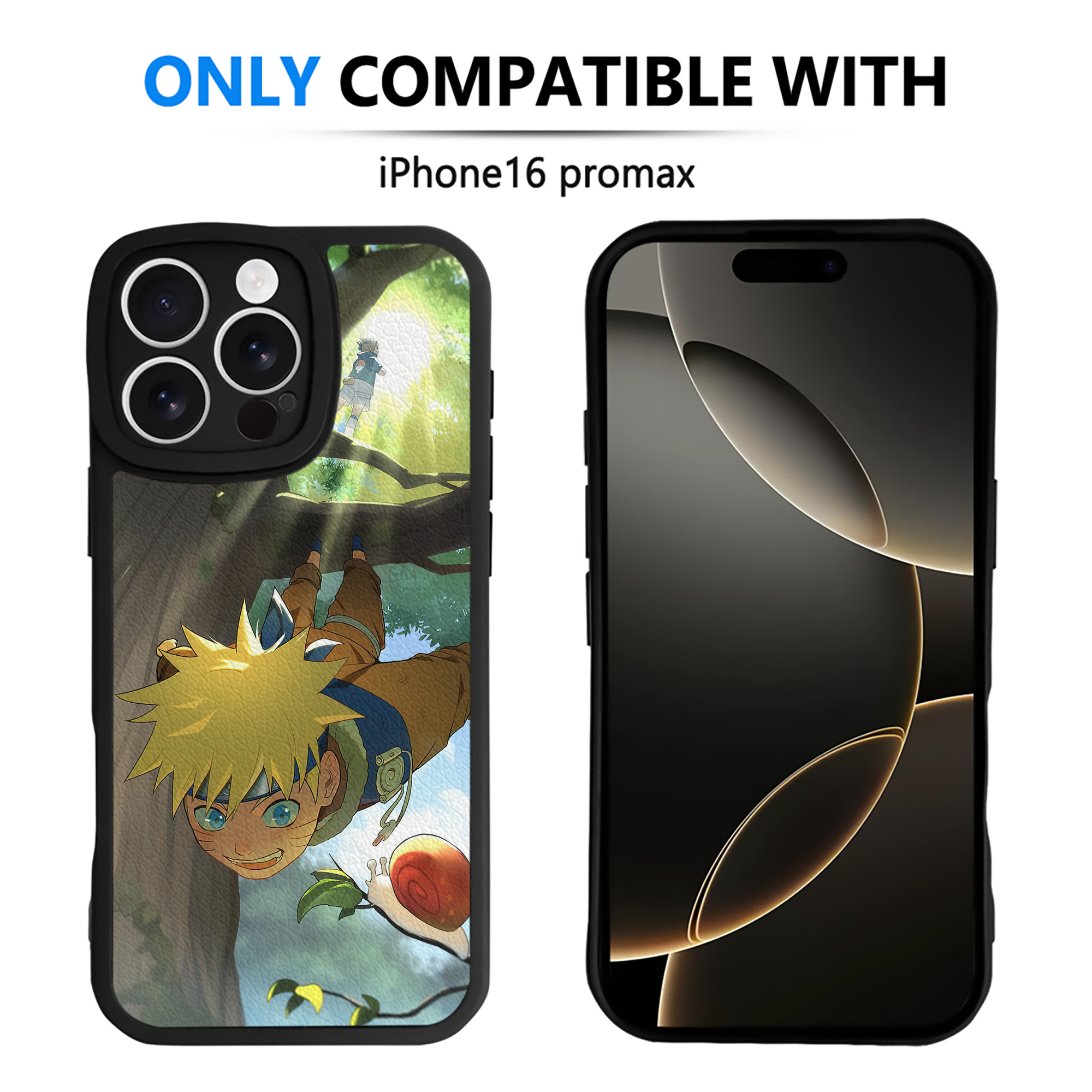 （画像用） NARUTO -ナルト- NARUTO -ナルト- 疾風伝 【iPhone 16シリーズ対応】シリコンスマホケース（レザー調） 材質：シリコン
